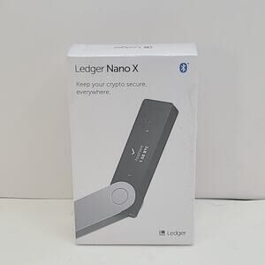 Ledger Nano X Cryptocurrency Bluetooth Hardware Wallet - NEW SEALED -